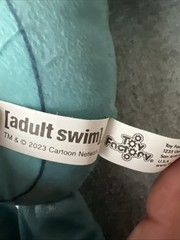 Rick and Morty Adult Swim 2023 Toy Factory Stuffed Plush TM & Cartoon Network