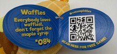 NWT Cats vs. Pickles “Waffles” #084 Mini Bean Bag Plush Toy