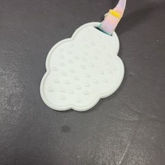 Skip Hop Unicorn Plush Baby Toy Rattle Teether Ribbon Crinkle Stuffed Animal ’14