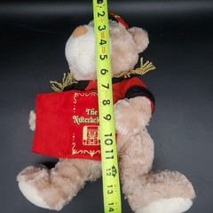 Animated Musical Nutcracker Teddy Bear Plush Christmas Storybook Singing 14″