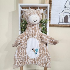 Douglas Cuddle Toy Georgie Giraffe Sshlumpie 19″ Soft Lovey Plush Embroidery Toy