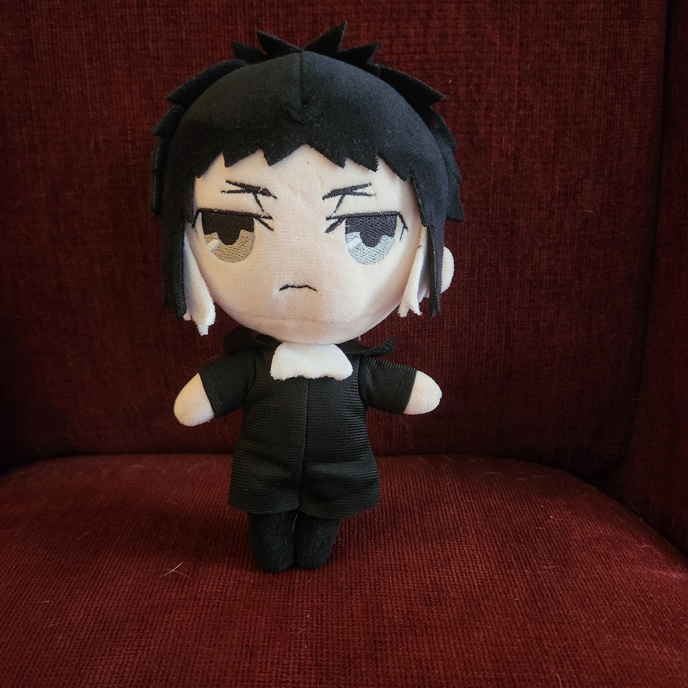 8″ Ryunosuke Akutagawa Plush Toy, Bungou Stray Dogs Collectible Doll, Cute Anime