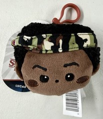 Stranger Things Jazwares Lucas Plush Stuffed Keychain Clip Netflix Series 8″
