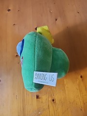Among Us Series 4 Green Imposter with Crown Plush 6″