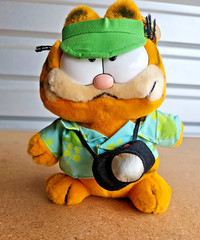 R. Dakin & Company Garfield Tourist Plush Plushy Vintage NOS 1981