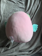 Squishmallow Easter 2025 Lilia the Sea Monster 12” Stripey Green/Pink New w/ tag