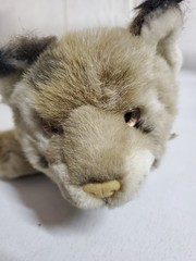 Vintage Aurora Flopsies Bobby Bobcat Lynx Cat Baby Soft 12” Plush Stuffed Animal