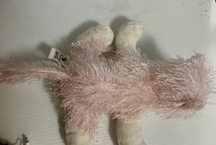 Ganz Webkinz Pink & White Cat Plush Collectible HM189 No Code EC Fast Shipping