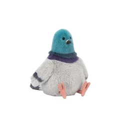 Jellycat Inspired Strutton Pigeon Soft Toy Grey, 7 In Polyester Stuffed Animal