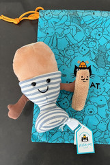 Jellycat Eggetha Egg & Lance Soldier Amuseables NWT