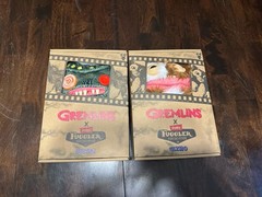Authentic Set of 2 Zuru Fuggler X Gremlins Gizmo & Stripe Funny Ugly Monster NIB
