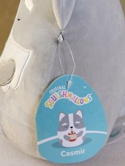 Squishmallows Foodie Friends Squad Casmir the Husky Dog w/ Hot Chocolate 8″ NWT
