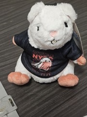 2025 NYCC Exclusive Squishable Adopt A Rat Keychain Plush – White Rat