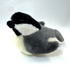 K & M International Audubon Black Capped Chickadee Bird Plush 6″ Sound WORKS