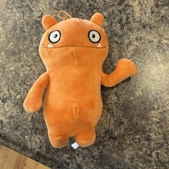 Ugly Doll WAGE Orange 9” Plush 2019 Item UD-UGD10. Missing Apron