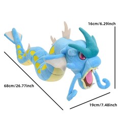 Shiny Gyarados Plush Toys Stuffed Animal Charizard Game for Collectible Gift
