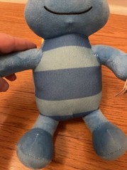 World plush INC blue bee bug insect plush stuffed animal