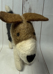 Amica United Kingdom UK All Wool Plush Terrier Dog Stuffed Animal Toy 12″