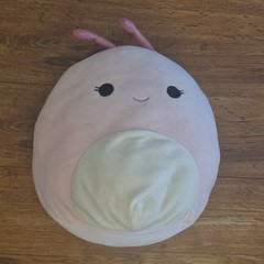 Squishmallows Large Snail Stuffed Animal Plush Pink Multicolor
