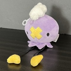 POKEMON Jakks Pacific 2008 Drifloon 5″ Beanie Plush TTO w/ dangle legs Diamond