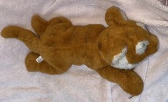 Fao Schwartz Floppy Tiger Cub Plush Stuffed Toy 17”