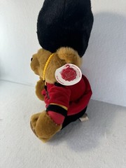 VTG NWT Keel Toys Christmas Guardsmen Nutcracker Teddy Bear Plush United Kingdom