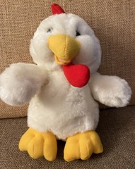 Fairview Plush Rooster Chicken 1995 Has Original Hang Tag 10”