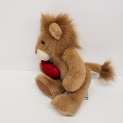 Russ Berrie Target Lion with Heart Valentine Stuffed Animal Plush