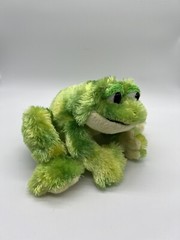 Ganz Webkinz Tie Dye Frog Plush Stuffed Animal HM162 NO CODE Green Swamp