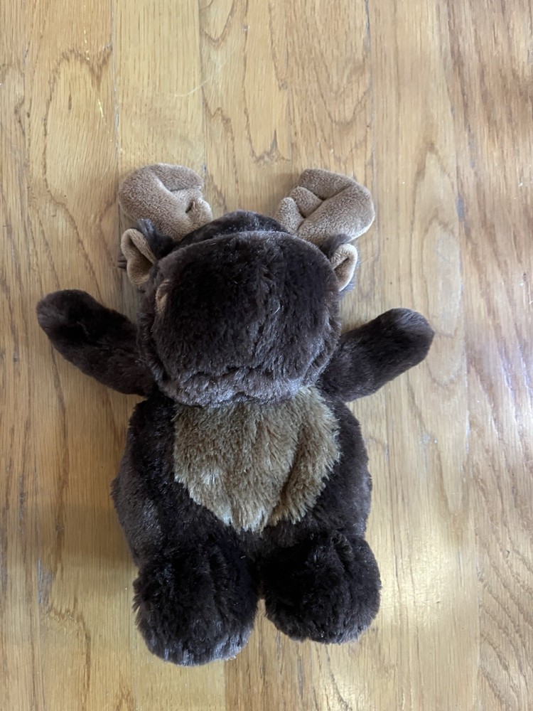 Chubby Bubba Moose 8” Plush Stuffed Animal by Wishpets