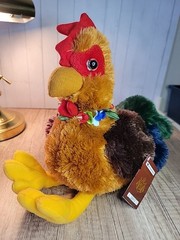 Hawaiian Collectibles Passport “Kahu Moa Nui” Chicken Plush 13″