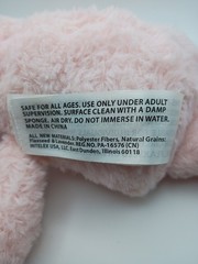 Warmies Jr. Microwavable Weighted Pink Elephant Grains Lavender Filled Reusable
