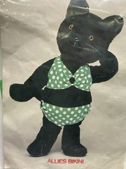 SS Happiness Crew Plush Clothing Accessories for Animals Allie Cat Bikini Large