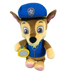 13″ Paw Patrol Plush Snuggle Up Pup Chase W/ Light & Sounds Lullabies Flashlight