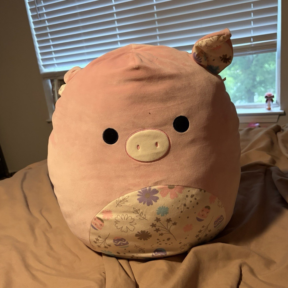 Squishmallows Pink Pig Plush Large 24-36 in Washable Multicolor MPN S16168