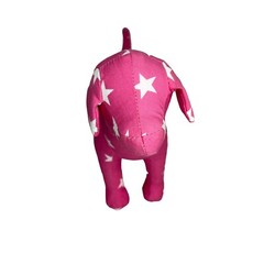 Victoria Secret VS PINK Dog Plush Stuffed Lot Graffiti Pink White Stars Retired