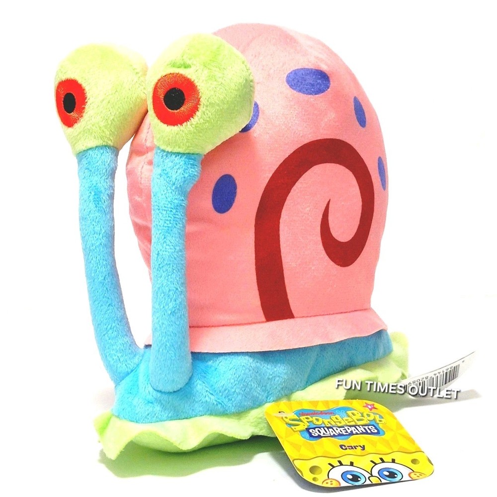 Gary the Snail Plush Toy SpongeBob SquarePants Stuffed Doll 7″ Gift Nickelodeon