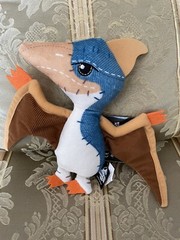 Jurassic World PTERANODON Plush Stuffed Animal Sounds 2021 Legacy Collection