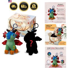Tui T. Sutherland’s – Wings of Fire Dragon Plush Stuffed Animal – Glory & Mys…