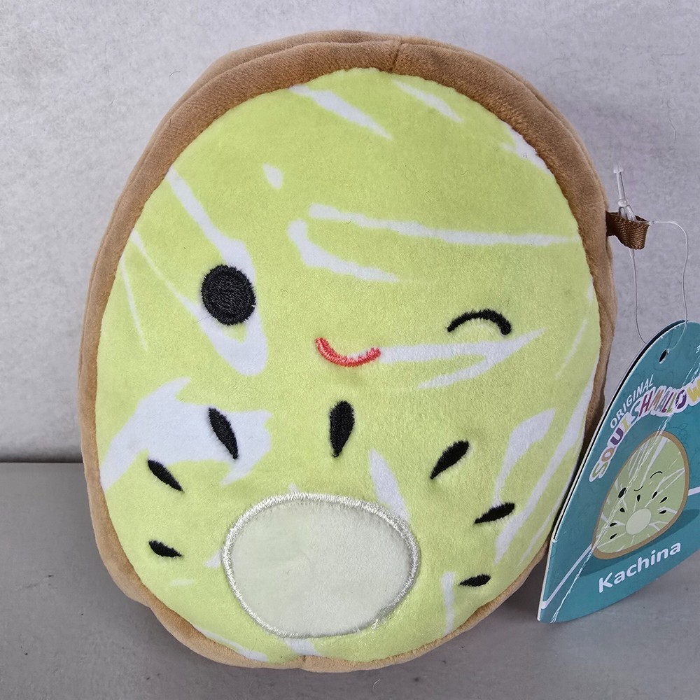 Squishmallows Kachina the Kiwi Fruit 6″ Stuffed Food Plush Toy