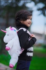 Fluffy Plush Rainbow Unicorn Animal 14 Inches – Cuddly Autism ADHD Soft Magic…