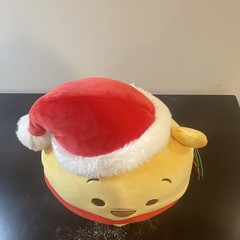 Disney Winnie the Pooh Plush Stuffed Animal w/ Santa Hat Small 6-14in 2020