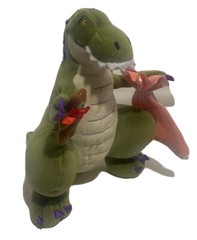 HOW DO DINOSAURS SAY GOODNIGHT? Plush with TEDDY Bear & BLANKET PLUSH 10″ Toy