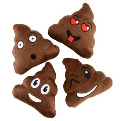 RI One Dozen 5″ Plush Emoticon Poop Stuffed Plush in 4 Styles
