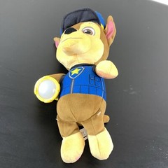 13″ Paw Patrol Plush Snuggle Up Pup Chase W/ Light & Sounds Lullabies Flashlight