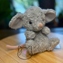 AUTHENTIC Jellycat YUMMY MOUSE New BNWT Soft Plush Toy Grey Mice Critter Cute