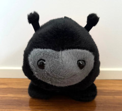 Build-A-Bear Lucky Lady Bug Black & Red 2024/25 – AUS Limited Release BNWT