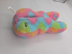 Peeps Rainbow Bunny Plush Easter Decor Pastel Tie Dye Rabbit 9″ Stuffed