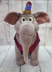 Vintage Authentic Disney Store Aladdin Plush Elephant Abu Stuffed Animal 14″