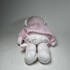 Eden Vintage Plush 9″ Musical Doll Blonde Pink White Checkered Twinkle Twinkle